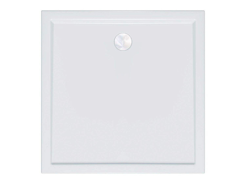 Душовий піддон Kolpa San Flamenco 90х80 см літній санітарний акрил білий 596130