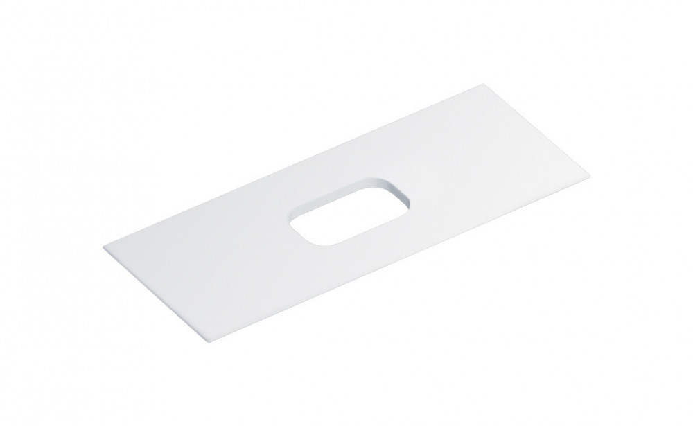 Керамическая столешница Catalano New Premium 100х40 см одно отверстие белый матовый 1PC10040BM