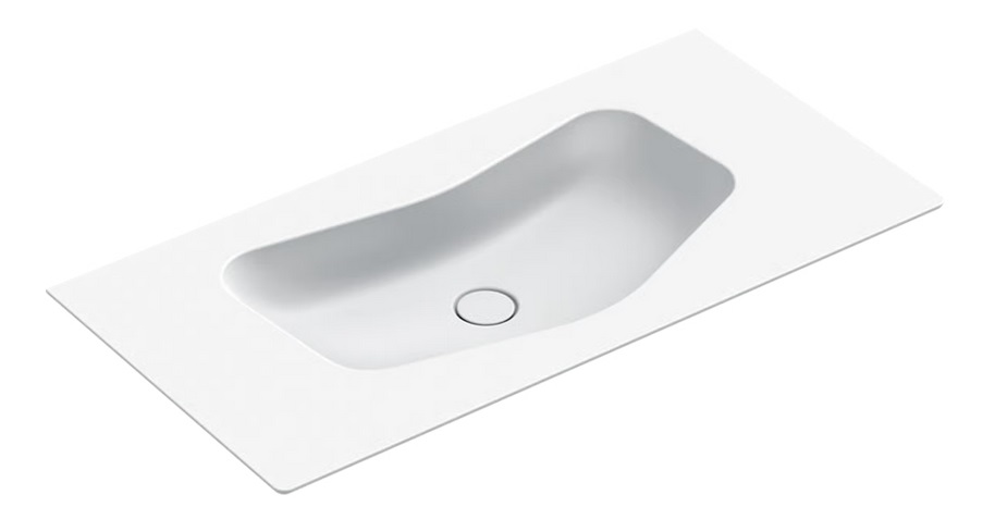 Раковина для ванної Catalano Edition 100x50 см кераміка білий матовий 1100EDBM