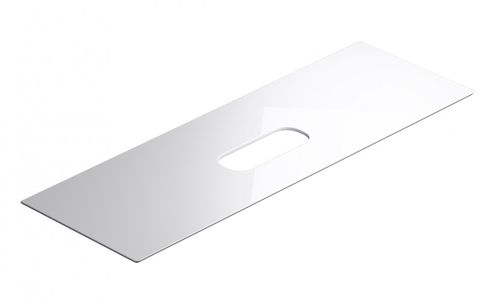 Керамическая столешница Catalano Horizon 150х50 см одно отверстие глянцевый белый 1PC1505000