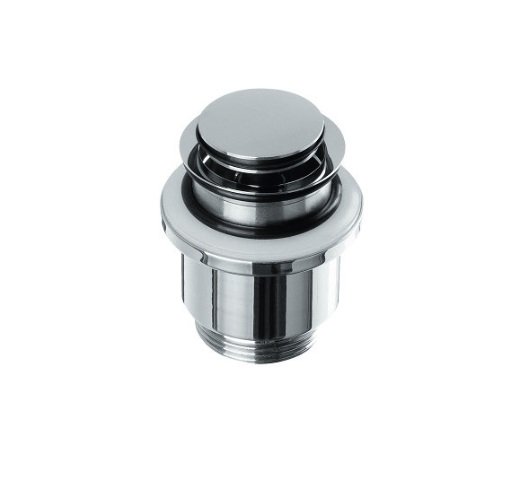 Донный клапан Catalano для раковин с переливом нержавеющая сталь хром 5PIPC300