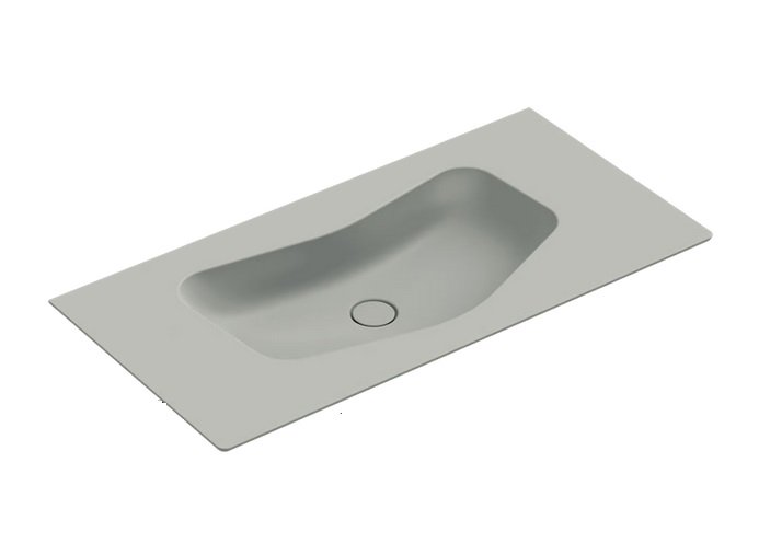 Раковина для ванної Catalano Edition 100x50 см кераміка цемент матовий 1100EDCS