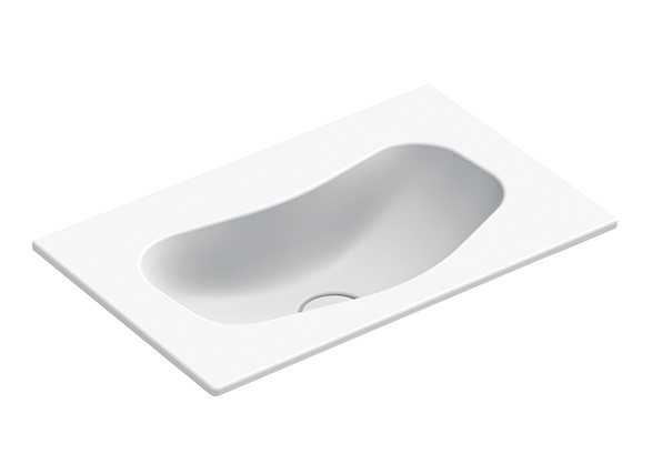 Раковина для ванної Catalano Edition 55x35 см кераміка білий матовий 155EDBM