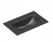 Раковина для ванної Catalano Edition 55x35 см кераміка чорний матовий 155EDNS