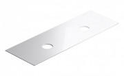 Керамическая столешница Catalano Horizon 150х50 см два отверстия глянцевый белый 1PC15050DS00