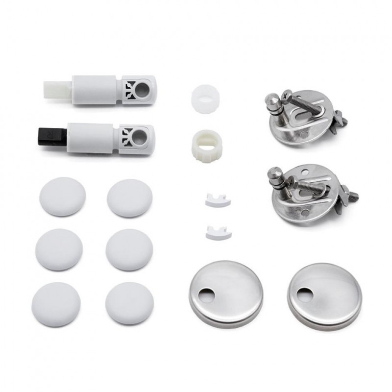 Петлі Catalano для кріплення чорного сидіння до унітазу CRSZPLN