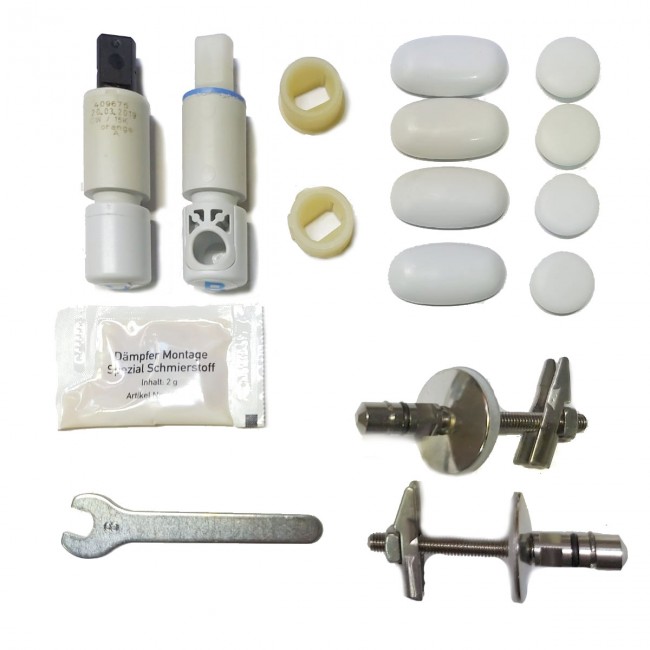 Комплект петель та опор для кришки для унітазу Catalano 5ITSTF00/5ITSTFBM CRITSTF