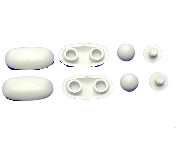 Комплект буферів для сидіння для унітазу Catalano пластик білий SETPARAFR