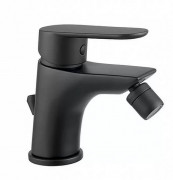 Змішувач для біде Fiore Kevon одноважільний із донним клапаном чорний матовий 81NN813001