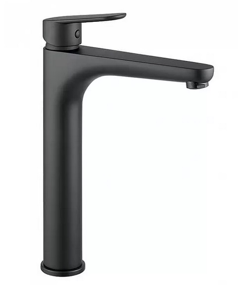Змішувач для раковини Fiore Kevon одноважільний із донним клапаном чорний матовий 81NN811901