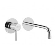 Смеситель для раковины Fiore Xenon настенный однорычажный хром 44CR7547