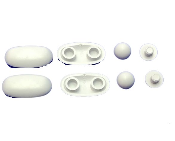 Комплект буферів для сидіння для унітазу Catalano пластик білий SETPARAFR