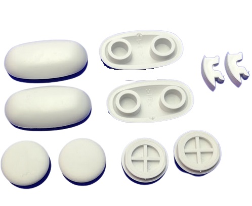 Комплект буферів для сидіння для унітазу Catalano Italy пластик білий SETPARAIT