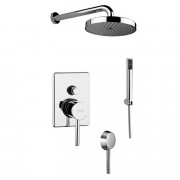 Душева система прихованого монтажу Fiore Xenon з верхнім та ручним душем хром 44CR5191