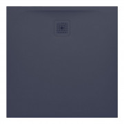 Душовий піддон Laufen Pro 90х90 см композитний матеріал Marbond антрацит H2109560780001