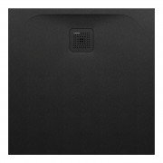 Душовий піддон Laufen Pro 80х80 см композитний матеріал Marbond чорний H2109500800001