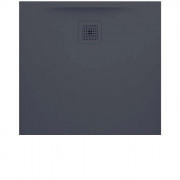 Душовий піддон Laufen Pro 80х80 см композитний матеріал Marbond антрацит H2109500780001