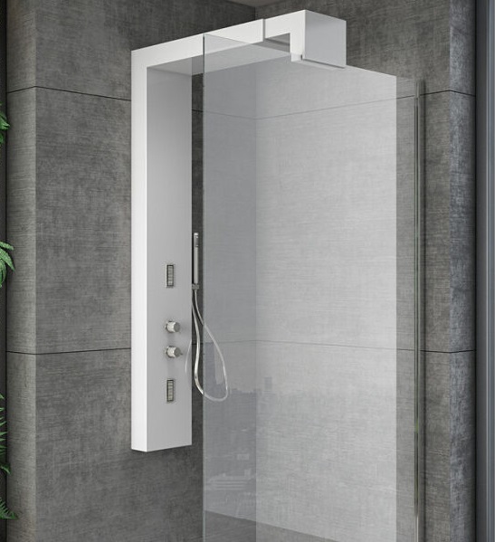 Гидромассажная панель для душа Kolpa San Sky 1600 3f Kerrock белый 593010