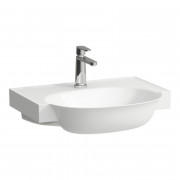 Раковина для ванної Laufen The New Classic 60х48 см з 1 отвором без переливу кераміка білий з покриттям LCC H8138534001561