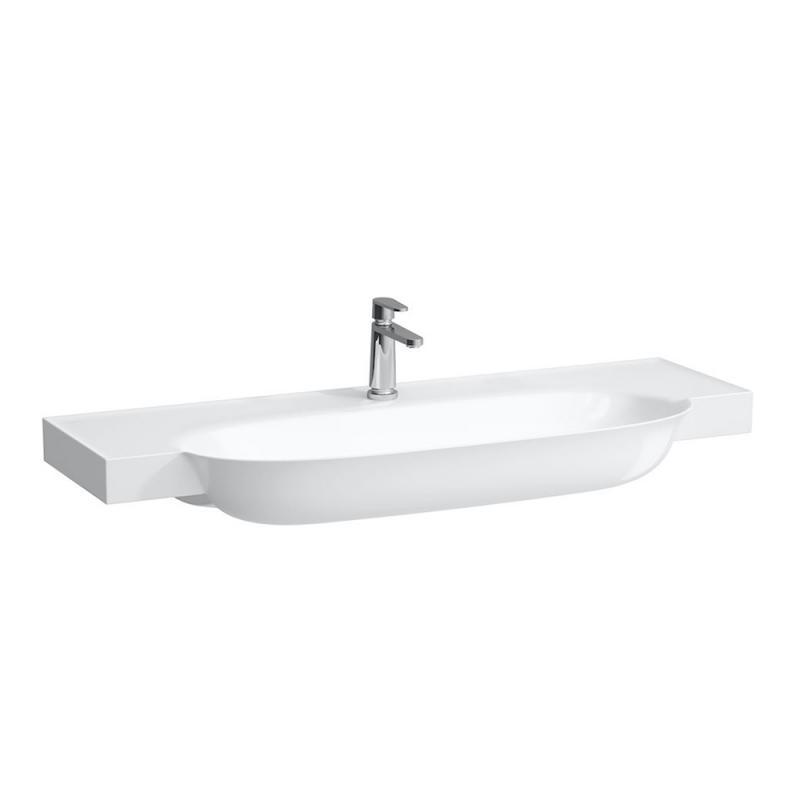 Раковина для ванной Laufen The New Classic 120х48 см с 1 отверстием без перелива керамика белый H8138580001561