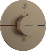 Термостат скрытого монтажа Hansgrohe ShowerSelect Comfort S 1 потребитель шлифованная бронза 15553140
