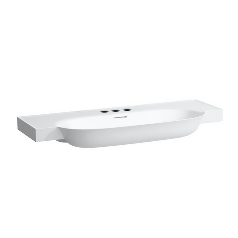 Раковина для ванной Laufen The New Classic 120х48 см с 3 отверстиями керамика белый H8138580001081