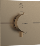 Термостат скрытого монтажа Hansgrohe ShowerSelect Comfort E 1 потребитель шлифованная бронза 15571140
