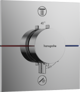 Термостат скрытого монтажа Hansgrohe ShowerSelect Comfort E 2 потребителя хром 15572000