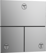 Вентиль скрытого монтажа Hansgrohe ShowerSelect Comfort E 3 потребителя хром 15573000