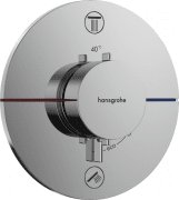 Термостат скрытого монтажа Hansgrohe ShowerSelect Comfort S 2 потребителя со встроенной защитной комбинацией EN1717 хром 15556000