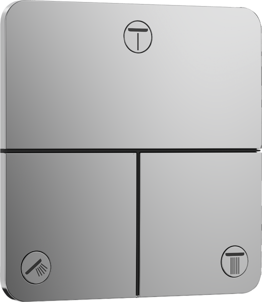 Вентиль прихованого монтажу Hansgrohe ShowerSelect Comfort Q 3 споживача хром 15587000