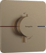 Термостат скрытого монтажа Hansgrohe ShowerSelect Comfort Q 1 потребитель шлифованная бронза 15588140