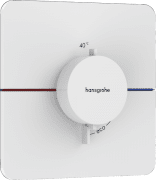 Термостат скрытого монтажа Hansgrohe ShowerSelect Comfort Q 1 потребитель матовый белый 15588700