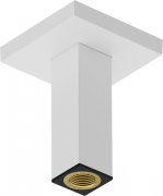 Тримач для верхнього душу Hansgrohe Pulsify E стельовий 10 см латунь/пластик матовий білий 24338700