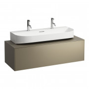 Тумба під раковину Laufen Sonar 120 см з отвором у центрі МДФ/ДСП титан H4054610340421