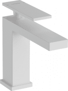 Смеситель для раковины Hansgrohe Tecturis E однорычажный матовый белый 73011700
