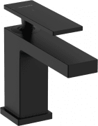 Смеситель для раковины Hansgrohe Tecturis E однорычажный матовый черный 73001670