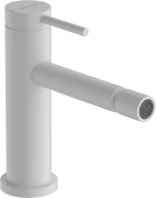 Смеситель для биде Hansgrohe Tecturis S однорычажный с донным клапаном матовый белый 73201700