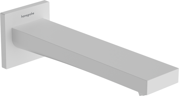 Излив для смесителя в ванной Hansgrohe Tecturis E 210 мм матовый белый 73410700