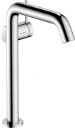 Змішувач для раковини Hansgrohe Tecturis S одноважільний з донним клапаном Push-Open хром 73370000