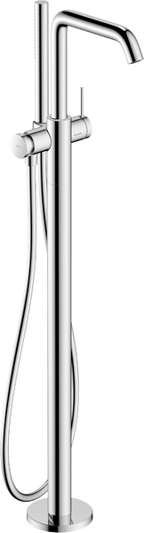 Смеситель для ванной Hansgrohe Tecturis S напольный с ручным душем хром 73440000