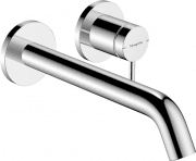 Змішувач для раковини Hansgrohe Tecturis S одноважільний настінний хром 73351000