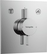 Змішувач прихованого монтажу Hansgrohe DuoTurn E 2 споживача хром 75417000