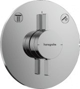 Смеситель скрытого монтажа Hansgrohe DuoTurn S 2 потребителя хром 75418000