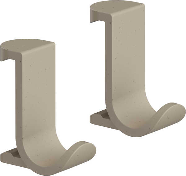 Гачок для ванної Hansgrohe WallStoris Planet Edition пластик пісочний 2 шт 28915210