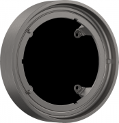 Удлинительная розетка Hansgrohe ShowerSelect Comfort S 22 мм шлифованный черный хром 13624340