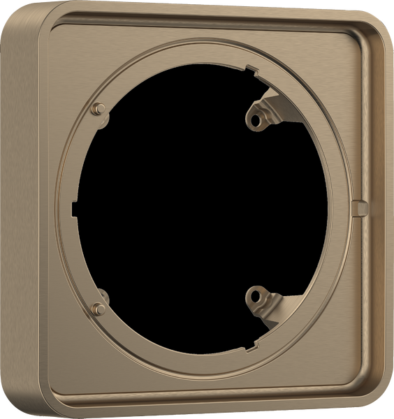 Удлинительная розетка Hansgrohe ShowerSelect Comfort Q 22 мм шлифованная бронза 13618140