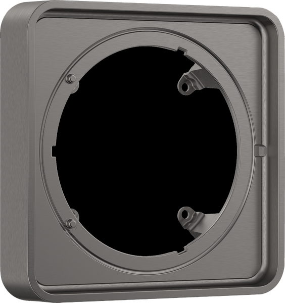 Подовжувальна розетка Hansgrohe ShowerSelect Comfort Q 22 мм чорний шліфований хром 13618340