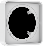 Удлинительная розетка Hansgrohe ShowerSelect Comfort Q 22 мм матовый белый 13618700