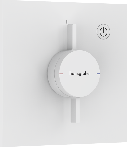 Змішувач прихованого монтажу Hansgrohe DuoTurn E 1 споживач матовий білий 75617700